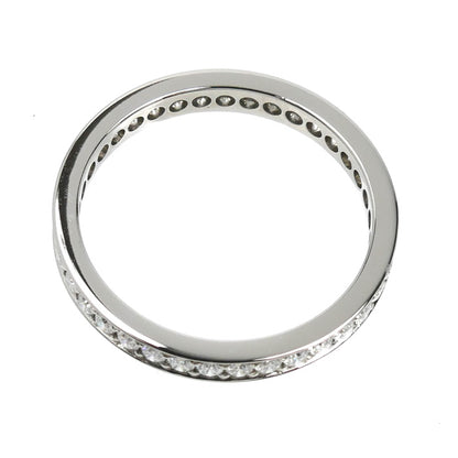 CARTIER カルティエ Pt950プラチナ バレリーナ フルエタニティ リング・指輪 B4072048 ダイヤモンド 8号 48 2.1g レディース【中古】【美品】
