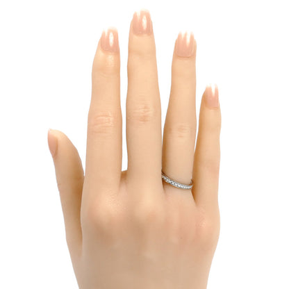 CARTIER カルティエ Pt950プラチナ バレリーナ フルエタニティ リング・指輪 B4072048 ダイヤモンド 8号 48 2.1g レディース【中古】【美品】