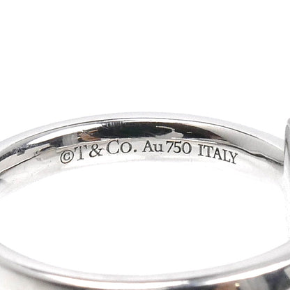 TIFFANY&Co. ティファニー K18WG ホワイトゴールド Tワン リング・指輪 67795474 ダイヤモンド 7号 3.8g レディース【中古】【美品】