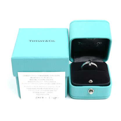 TIFFANY&Co. ティファニー K18WG ホワイトゴールド Tワン リング・指輪 67795474 ダイヤモンド 7号 3.8g レディース【中古】【美品】