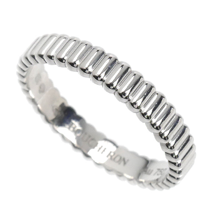 Boucheron ブシュロン K18WG ホワイトゴールド キャトル グログラン リング・指輪 JAL01170 8号 48 2.8g レディース【中古】【美品】