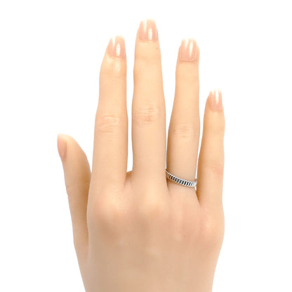 Boucheron ブシュロン K18WG ホワイトゴールド キャトル グログラン リング・指輪 JAL01170 8号 48 2.8g レディース【中古】【美品】