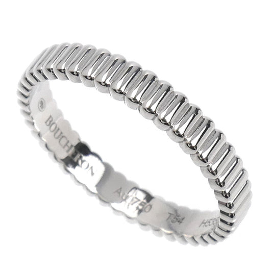 Boucheron ブシュロン K18WG ホワイトゴールド キャトル グログラン リング・指輪 JAL01170 14号 54 3.3g レディース【中古】【美品】