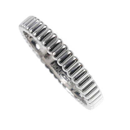 Boucheron ブシュロン K18WG ホワイトゴールド キャトル グログラン リング・指輪 JAL01170 14号 54 3.3g レディース【中古】【美品】