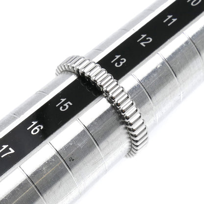 Boucheron ブシュロン K18WG ホワイトゴールド キャトル グログラン リング・指輪 JAL01170 14号 54 3.3g レディース【中古】【美品】