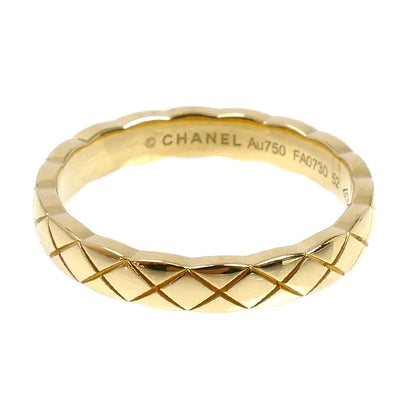 CHANEL シャネル K18YG イエローゴールド ココ クラッシュ リング・指輪 J11794 11.5号 52 3.7g レディース【中古】【美品】