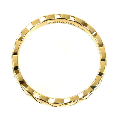 CHANEL シャネル K18YG イエローゴールド ココ クラッシュ リング・指輪 J11794 11.5号 52 3.7g レディース【中古】【美品】