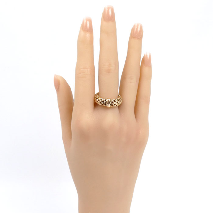 FOPE K18PG ピンクゴールド Flexible Ring リング・指輪 55902AX_XX_R_XRX_00M 7.0g レディース【中古】