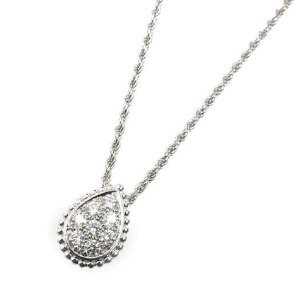 Boucheron ブシュロン K18WG ホワイトゴールド セルパンボエム スモール ネックレス JPN00466 ダイヤモンド 8.1g 41/45/47cm レディース【中古】