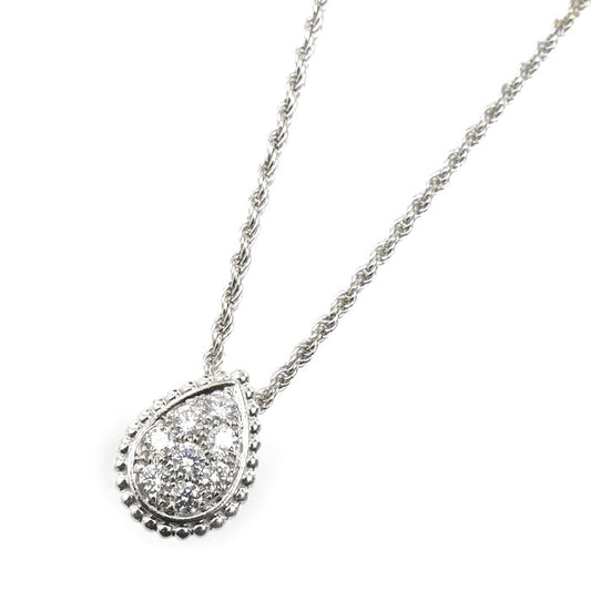 Boucheron ブシュロン K18WG ホワイトゴールド セルパンボエム スモール ネックレス JPN00466 ダイヤモンド 8.1g 41/45/47cm レディース【中古】