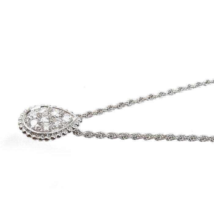Boucheron ブシュロン K18WG ホワイトゴールド セルパンボエム スモール ネックレス JPN00466 ダイヤモンド 8.1g 41/45/47cm レディース【中古】