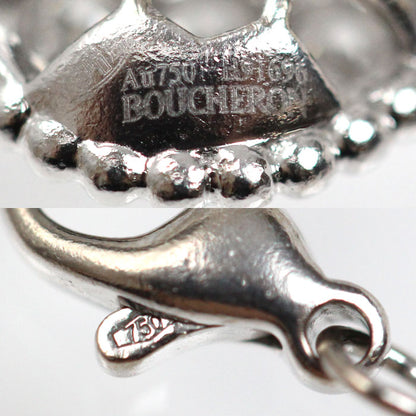 Boucheron ブシュロン K18WG ホワイトゴールド セルパンボエム スモール ネックレス JPN00466 ダイヤモンド 8.1g 41/45/47cm レディース【中古】