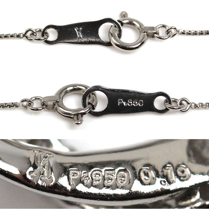 Vendome Aoyama ヴァンドーム青山 Pt950/850 ネックレス ダイヤモンド0.19ct 3.7g 40cm レディース【中古】