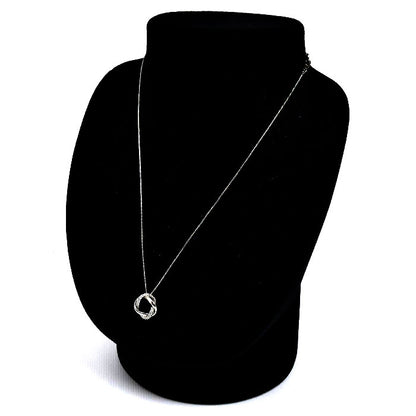 Vendome Aoyama ヴァンドーム青山 Pt950/850 ネックレス ダイヤモンド0.19ct 3.7g 40cm レディース【中古】