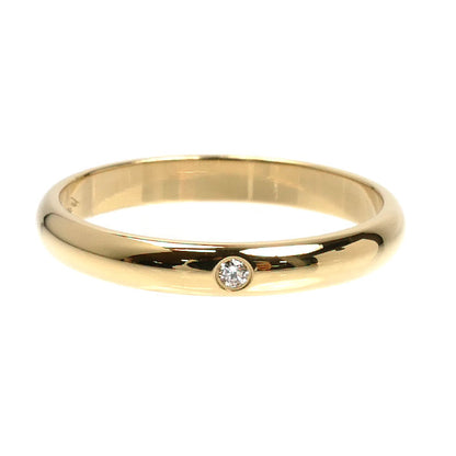 CARTIER カルティエ K18YG イエローゴールド ウェデング 1895 1P ダイヤ リング・指輪 B4057650 ダイヤモンド 10号 50 2.2g レディース【中古】【美品】