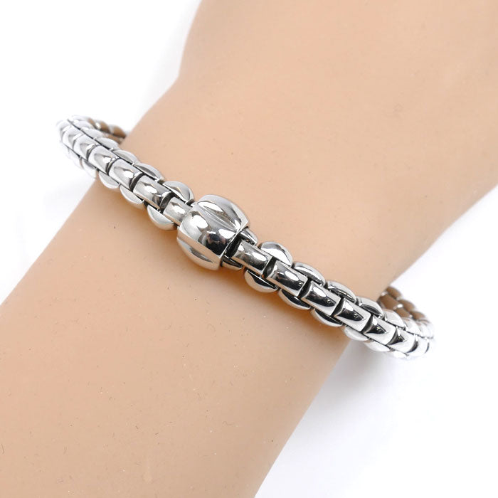 FOPE K18WG ホワイトゴールド フレキシブル FLEX’IT ブレスレット 23.1g 18cm レディース【中古】