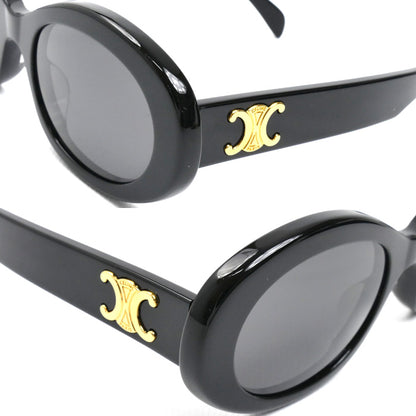 CELINE セリーヌ トリオンフ 01 サングラス ブラック CL40194U 01A /4S194CPLB.38NO ユニセックス【中古】