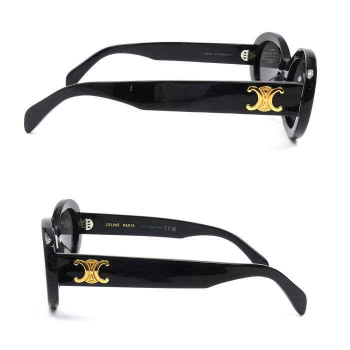 CELINE セリーヌ トリオンフ 01 サングラス ブラック CL40194U 01A /4S194CPLB.38NO ユニセックス【中古】
