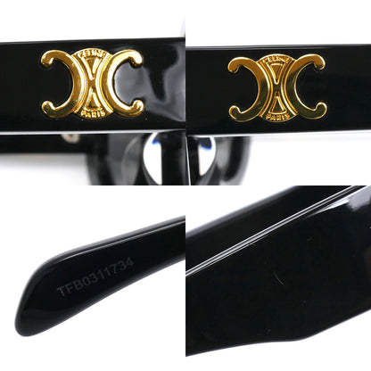 CELINE セリーヌ トリオンフ 01 サングラス ブラック CL40194U 01A /4S194CPLB.38NO ユニセックス【中古】