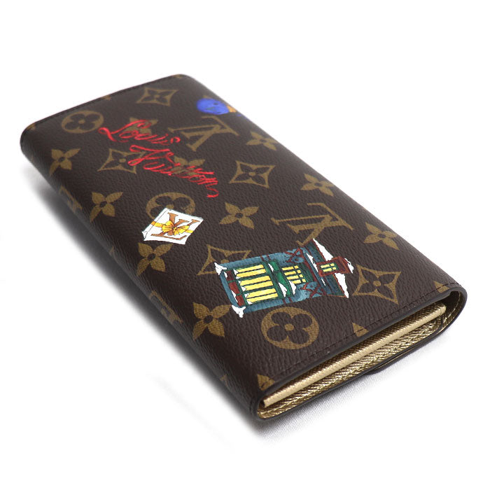 LOUIS VUITTON ルイ・ヴィトン ヴィヴィエンヌ ポルトフォイユサラ 長財布 モノグラム M15336 ICチップ レディース【中古】【美品】