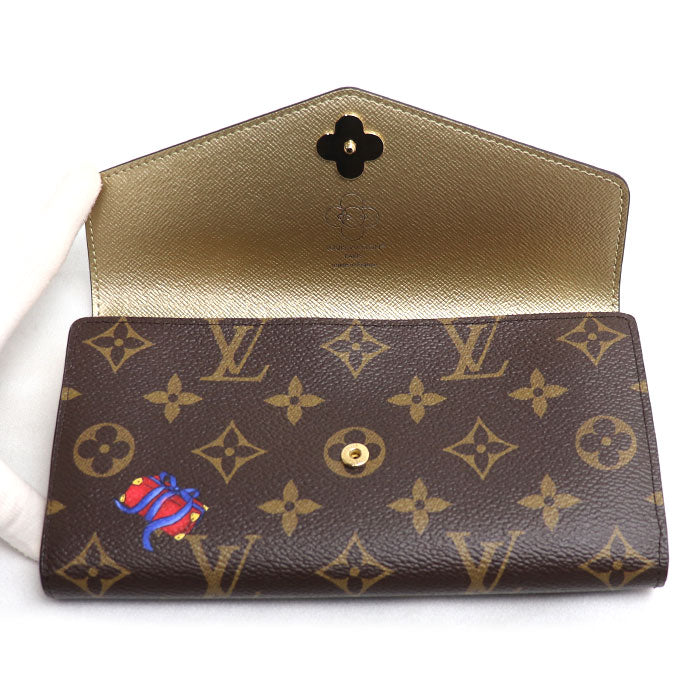 LOUIS VUITTON ルイ・ヴィトン ヴィヴィエンヌ ポルトフォイユサラ 長財布 モノグラム M15336 ICチップ レディース【中古】【美品】