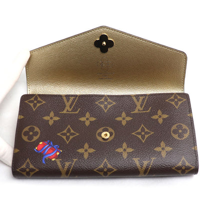 LOUIS VUITTON ルイ・ヴィトン ヴィヴィエンヌ ポルトフォイユサラ 長財布 モノグラム M15336 ICチップ レディース【中古】【美品】