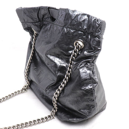 BALENCIAGA バレンシアガ クラッシュ スモール トート トートバッグ グレー 742942 2AATG 1314 レディース【中古】