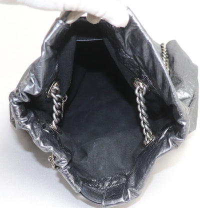 BALENCIAGA バレンシアガ クラッシュ スモール トート トートバッグ グレー 742942 2AATG 1314 レディース【中古】