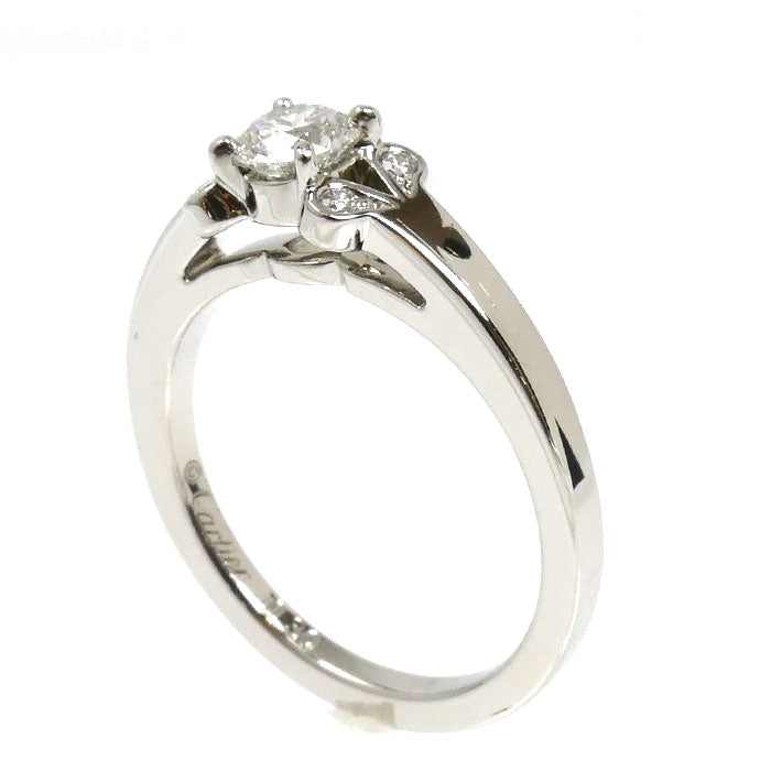 CARTIER カルティエ Pt950プラチナ バレリーナ リング・指輪 CRN4198048 ダイヤモンド0.30ct 8号 48 4.5g レディース【中古】【美品】