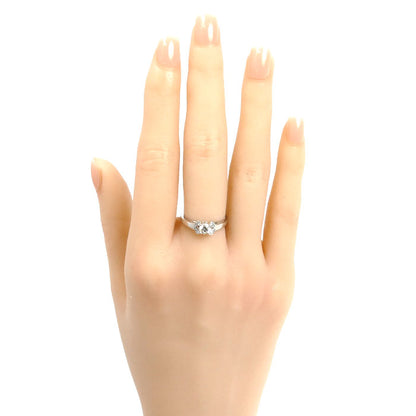 CARTIER カルティエ Pt950プラチナ バレリーナ リング・指輪 CRN4198048 ダイヤモンド0.30ct 8号 48 4.5g レディース【中古】【美品】