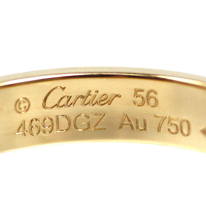 CARTIER カルティエ K18YG イエローゴールド ミニラブ 1P ダイヤ リング・指輪 B4056156 ダイヤモンド 15.5号 56 4.8g レディース【中古】【美品】