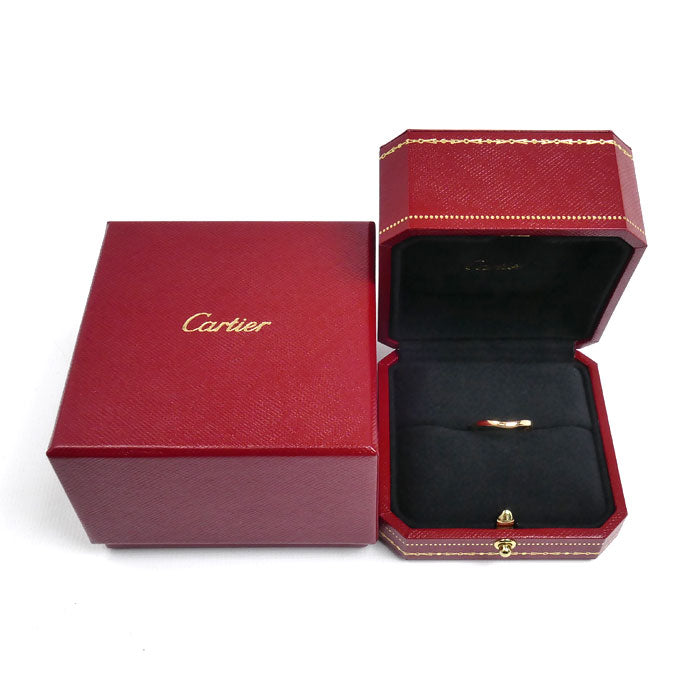 CARTIER カルティエ K18PG ピンクゴールド バレリーナ カーブ ウェデング リング・指輪 B4098551 10.5号 51 2.4g レディース【中古】【美品】