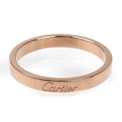 CARTIER カルティエ K18PG ピンクゴールド ウェディング リング・指輪 B4087261 20.5号 61 4.3g メンズ【中古】【美品】