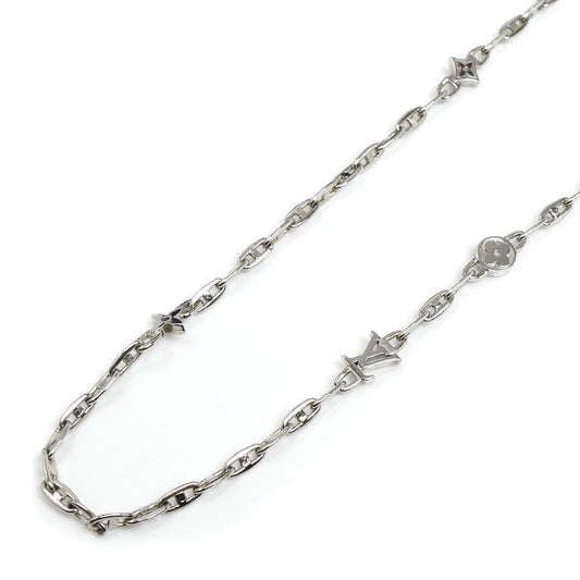 LOUIS VUITTON ルイ・ヴィトン ネックレス LV スピード ネックレス M02225 OB2284 メンズ【中古】