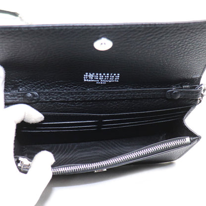 MAISON MARGIELA メゾンマルジェラ 4ステッチ チェーンウォレット ショルダーバッグ ブラック SA3UI0008 P4455 T8013 レディース【中古】【美品】