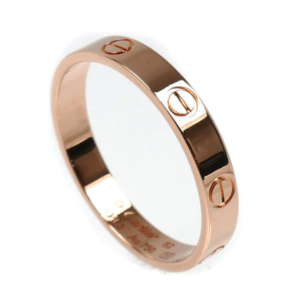 CARTIER カルティエ K18PG ピンクゴールド ミニラブ リング・指輪 B4085262 21.5号 62 3.7g メンズ【中古】【美品】