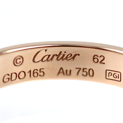 CARTIER カルティエ K18PG ピンクゴールド ミニラブ リング・指輪 B4085262 21.5号 62 3.7g メンズ【中古】【美品】