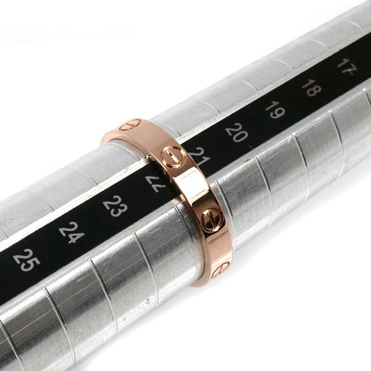 CARTIER カルティエ K18PG ピンクゴールド ミニラブ リング・指輪 B4085262 21.5号 62 3.7g メンズ【中古】【美品】