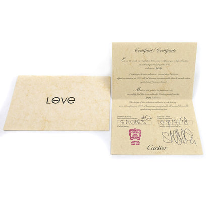 CARTIER カルティエ K18PG ピンクゴールド ミニラブ リング・指輪 B4085262 21.5号 62 3.7g メンズ【中古】【美品】