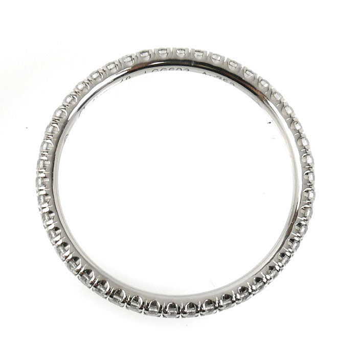 CARTIER カルティエ K18WG ホワイトゴールド エタンセル ドゥ カルティエ フルエタニティ リング・指輪 B4210448 ダイヤモンド 8号 48 1.1g レディース【中古】【美品】