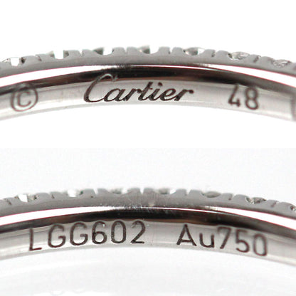 CARTIER カルティエ K18WG ホワイトゴールド エタンセル ドゥ カルティエ フルエタニティ リング・指輪 B4210448 ダイヤモンド 8号 48 1.1g レディース【中古】【美品】