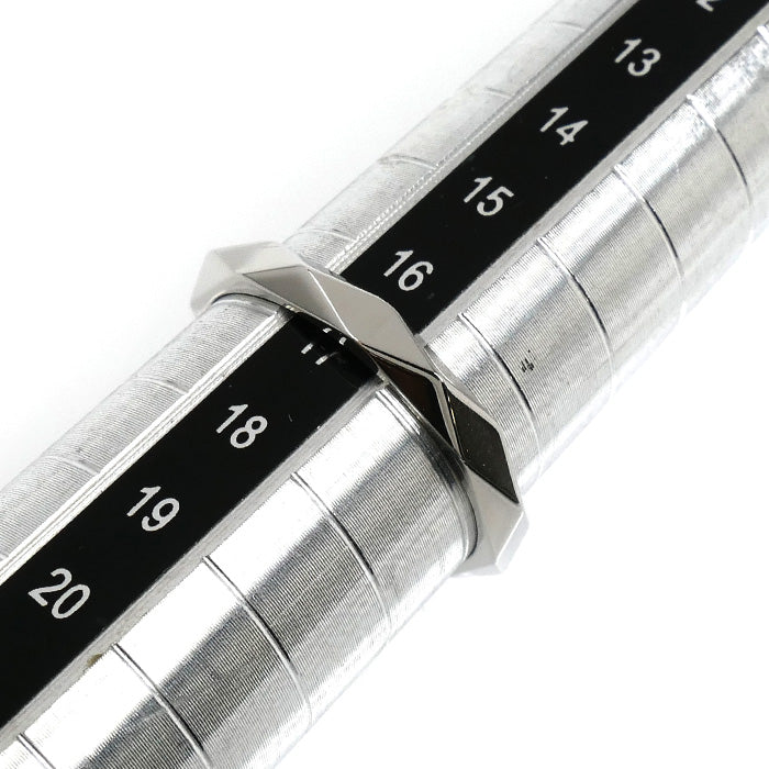 Boucheron ブシュロン Pt950プラチナ ファセット ミディアム リング・指輪 JAL00014 16.5号 57 4.9g レディース【中古】【美品】