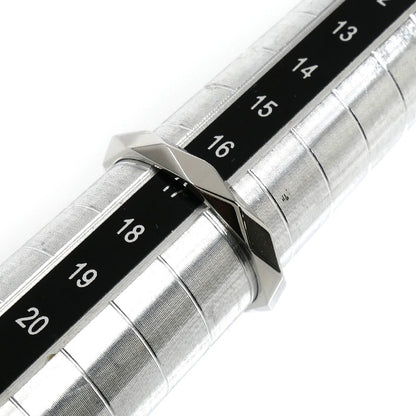 Boucheron ブシュロン Pt950プラチナ ファセット ミディアム リング・指輪 JAL00014 16.5号 57 4.9g レディース【中古】【美品】