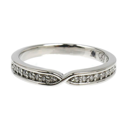 Pt900プラチナ ダイヤ リング・指輪 ダイヤモンド0.08ct 7号 3.3g レディース【中古】【美品】