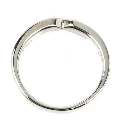 Pt900プラチナ ダイヤ リング・指輪 ダイヤモンド0.08ct 7号 3.3g レディース【中古】【美品】