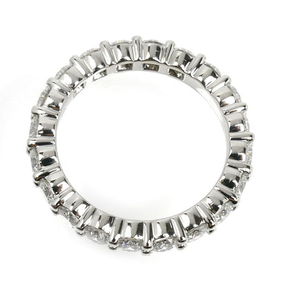 HARRY WINSTON ハリーウィンストン Pt950プラチナ プロングセット フルエタニティ リング・指輪 ダイヤモンド 11号 6.2g レディース【中古】【美品】