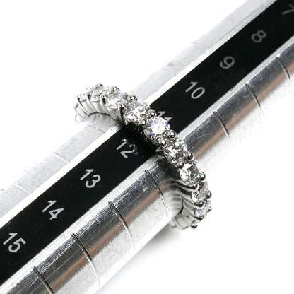 HARRY WINSTON ハリーウィンストン Pt950プラチナ プロングセット フルエタニティ リング・指輪 ダイヤモンド 11号 6.2g レディース【中古】【美品】