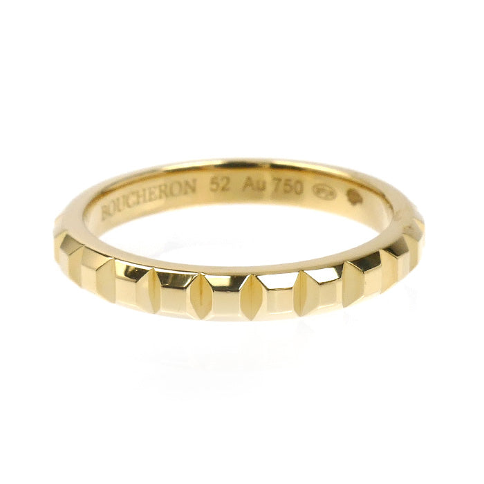 Boucheron ブシュロン K18YG イエローゴールド クルドパリ ミディアム リング・指輪 JAL00008 12号 52 3.6g レディース【中古】【美品】