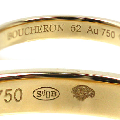 Boucheron ブシュロン K18YG イエローゴールド クルドパリ ミディアム リング・指輪 JAL00008 12号 52 3.6g レディース【中古】【美品】