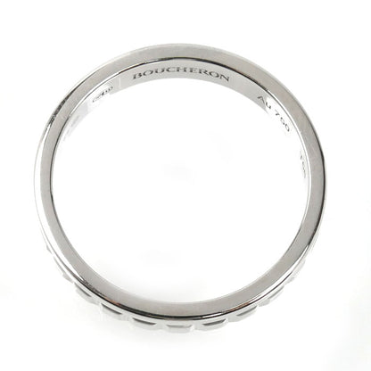 Boucheron ブシュロン K18WG ホワイトゴールド キャトル ラディアント ハーフ リング・指輪 JAL00250 15.5号 56 4.7g レディース【中古】【美品】